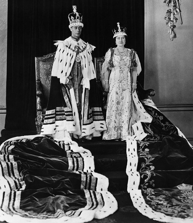 The diamond is set in a crown last worn by the late Queen Mother during the coronation of her husband George VI