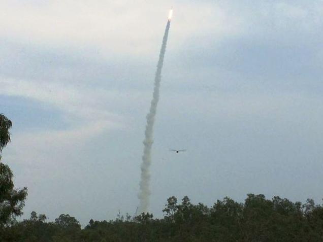 PSLV-C35 Launched By India From Sri Hari Kota