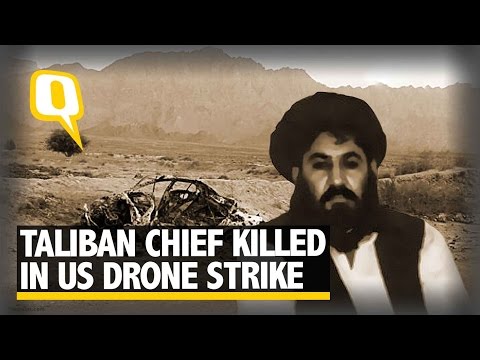 U.S. Drone Attack Taliban Chief Died