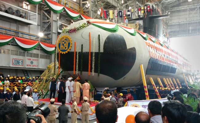 Scorpene Submarine at Mumbai Sea port