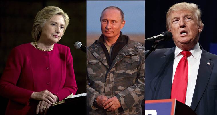 Donald Trump, Putin, United States, Russia, U.S. Elections 2016, U.S. Election Hacks