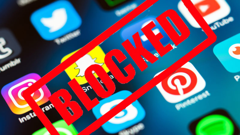 DoT Block Social Media