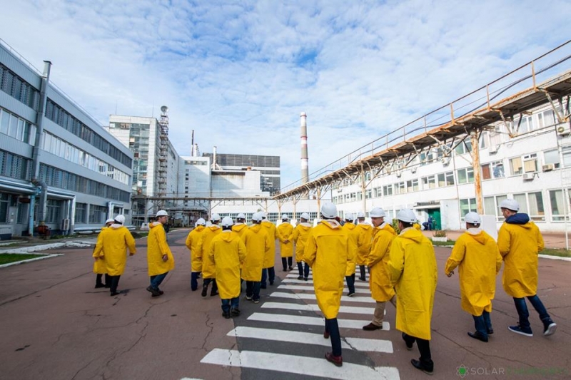 Chernobyl Solar Plant